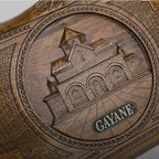 Backgammon-Set mit St. Gajane & Ararat, 50 cm (Modell 11130) – Foto 2