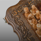 Chess & Backgammon Set with Contour Outline, 50 cm – video