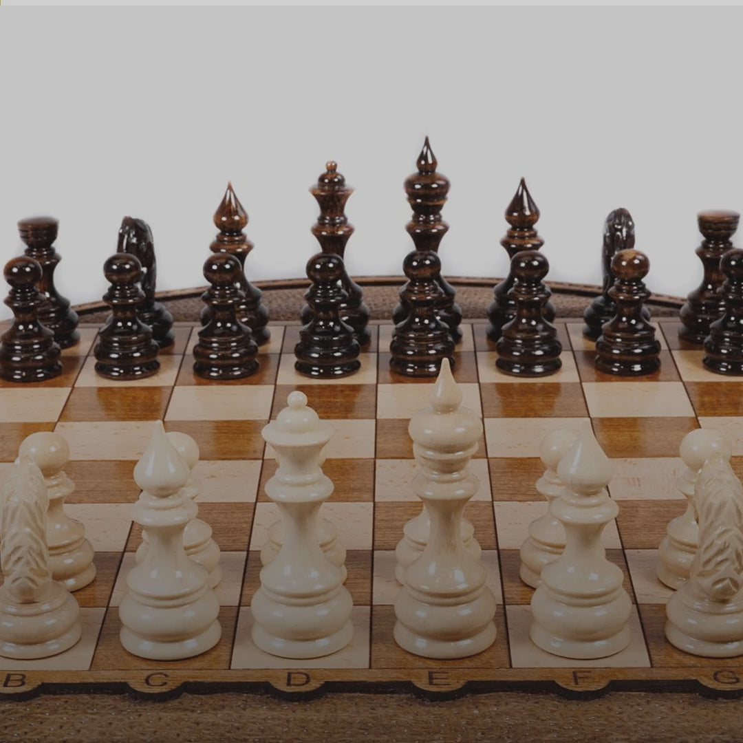 Circular Chess Set, 50 cm – video