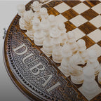 Circular Chess Set with Dubai Edition, 40 cm – video