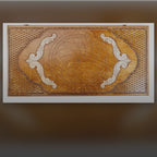 Backgammon Set with Eternity Sign, 60 cm – video