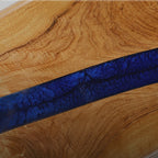 Blue River Backgammon Set video: handmade, with free personal engraving