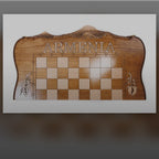 Schach- und Backgammon-Set mit Ararat-Silhouette, 50 cm – Foto 2