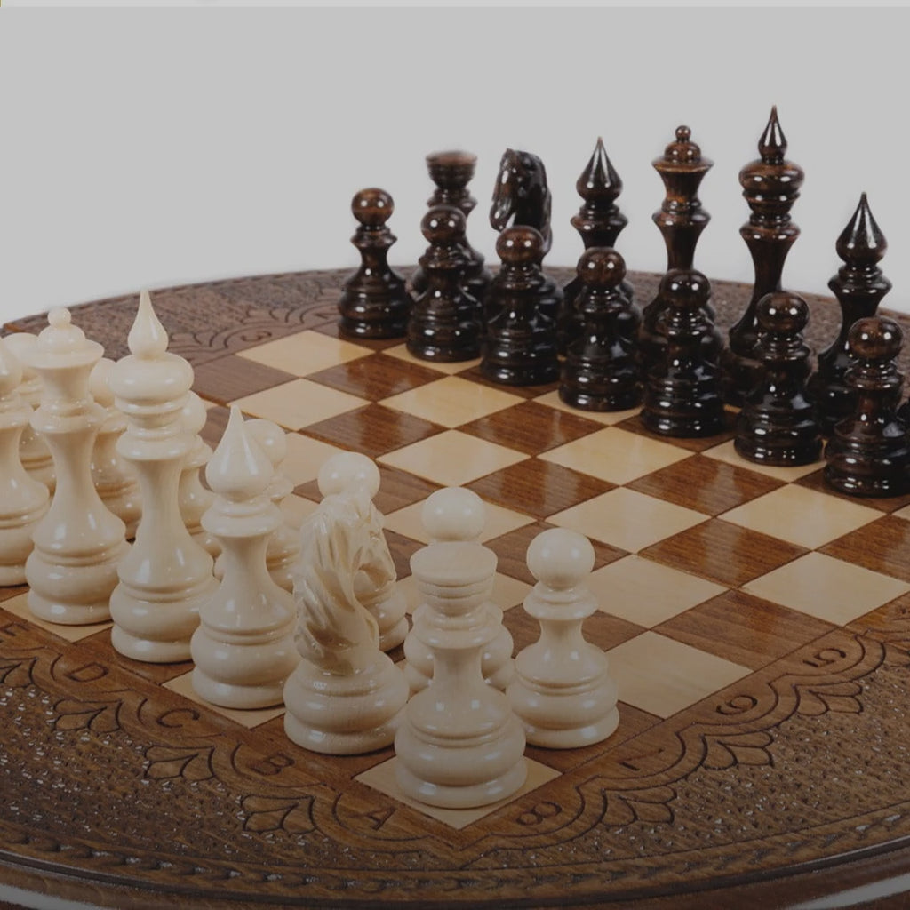 Circular Chess Set, 40 cm – video