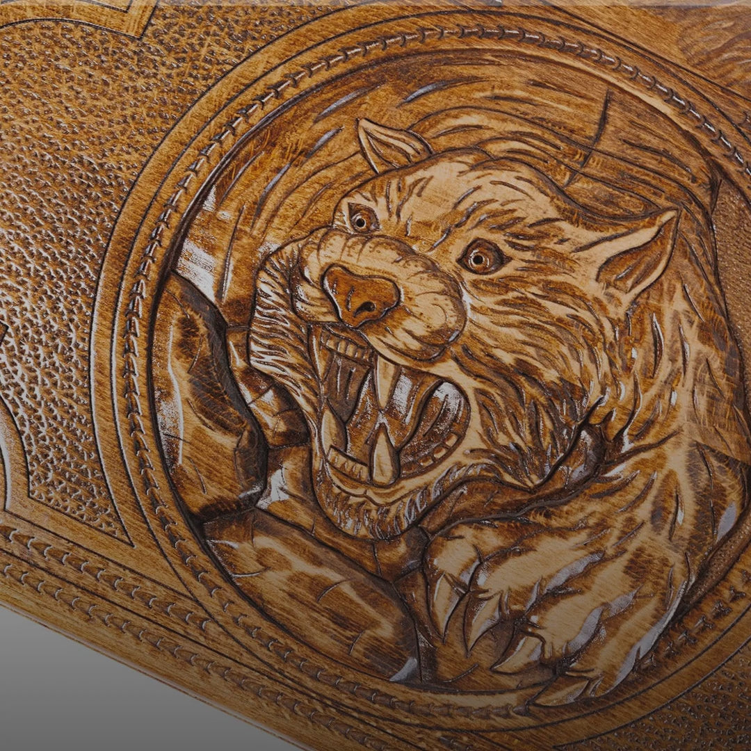 Backgammon Set with Tiger & Ararat, 60 cm – video