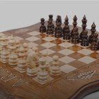 Chess & Backgammon Set with Ararat Outline, 60 cm – video