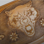Backgammon Set with Wolf, 60 cm – video