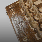 Chess Set with Mount Ararat, 60 cm – video