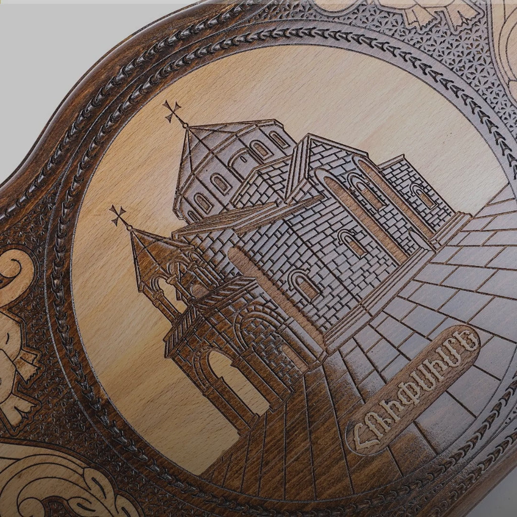 Backgammon Set with St. Hripsime, 60 cm – video