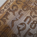 Backgammon-Set mit armenischem Alphabet, 60 cm (Modell 11544) – Foto 2