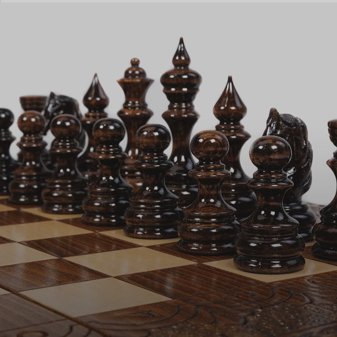 Classic Chess Set, 50 cm – video