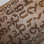 Backgammon-Set mit armenischem Alphabet, 50 cm – Foto 2