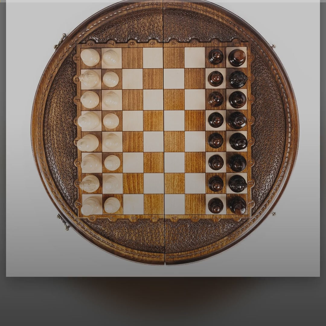 Circular Chess Set, 40 cm – video