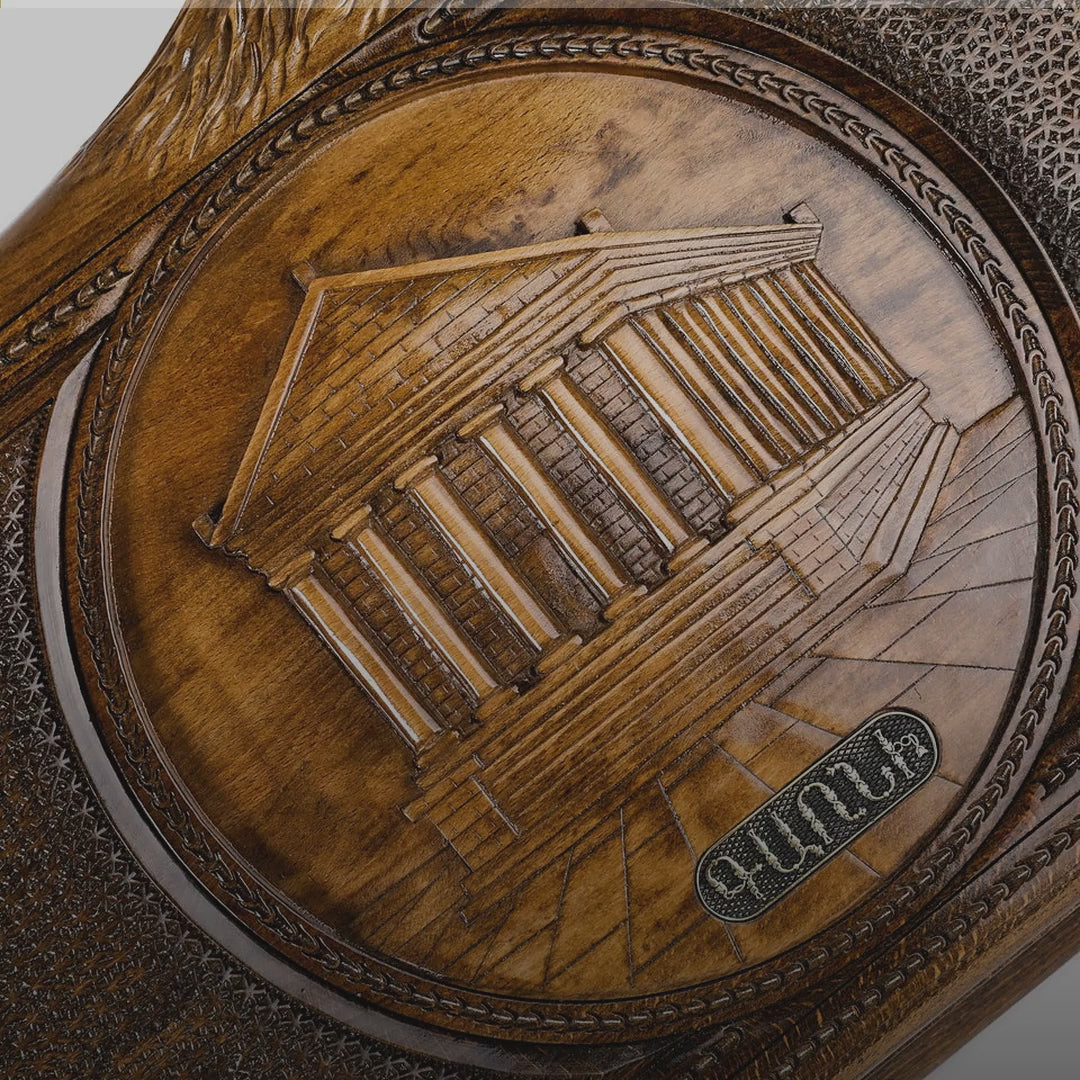 Backgammon Set with Garni Temple & Ararat, 60 cm – video