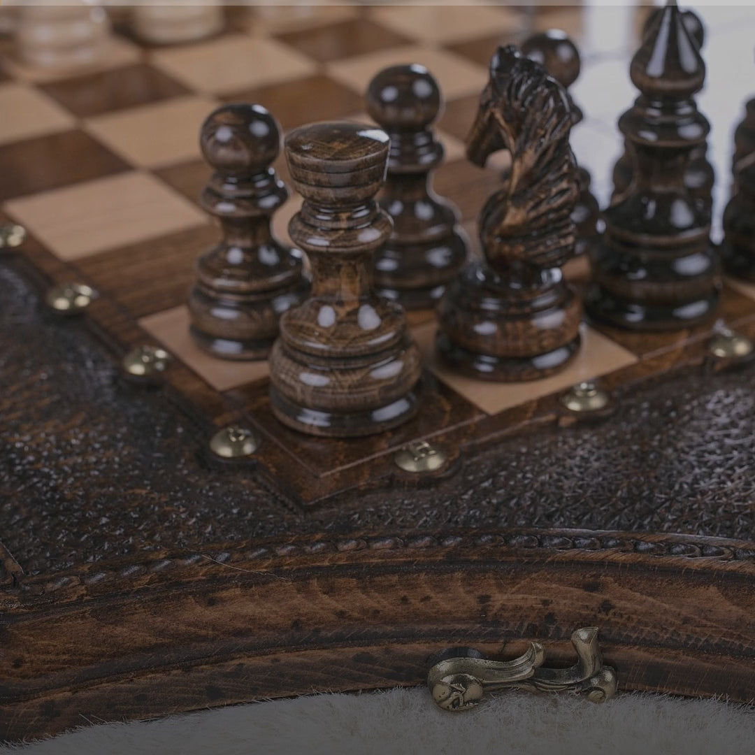 Star Chess Set video: handmade, with free personal engraving