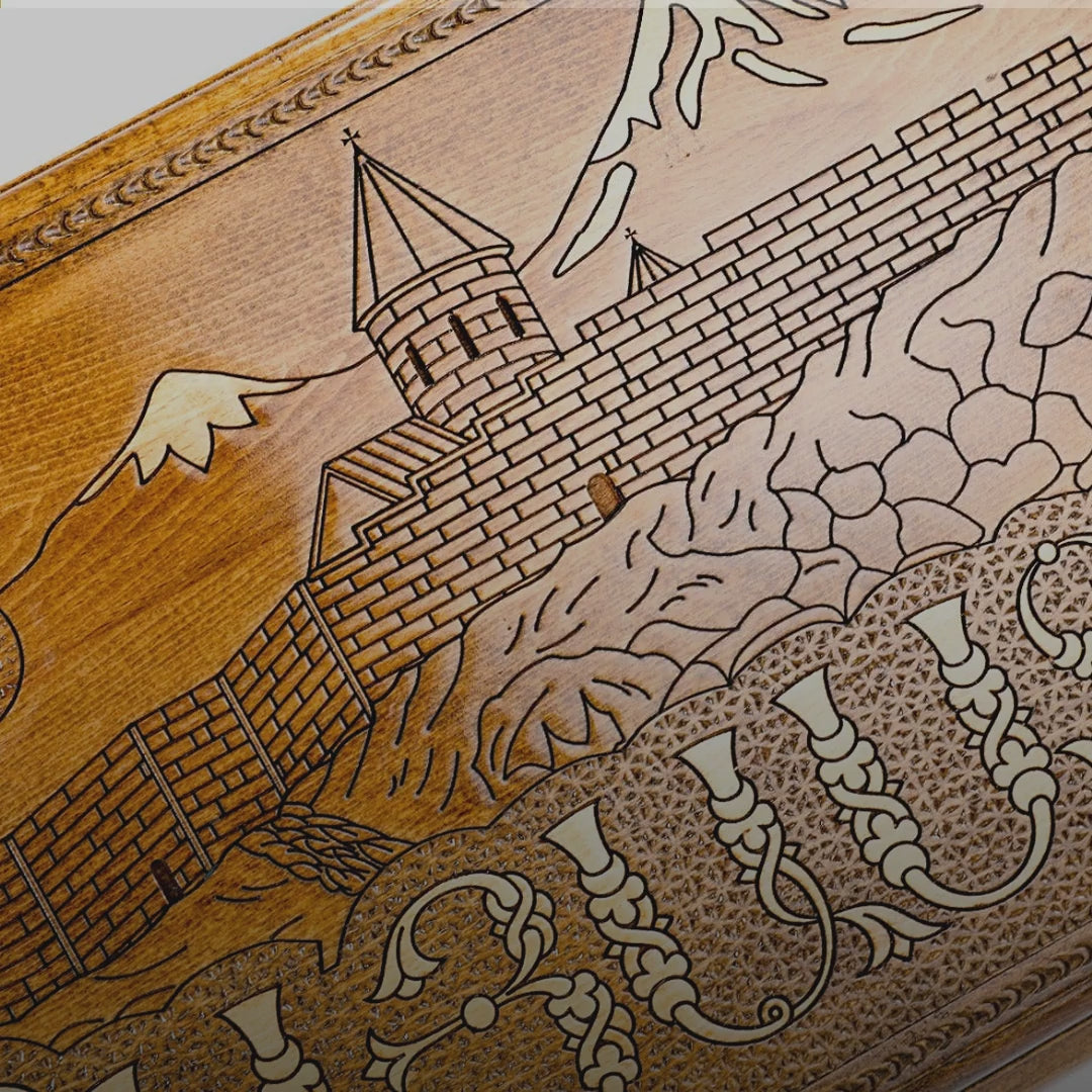 Backgammon Set with Hayastan, 60 cm – video