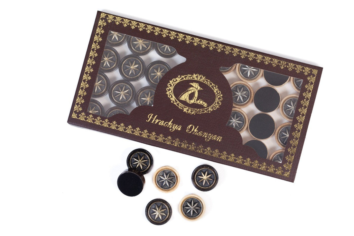 Backgammon Pieces An Octagram - An Eight-Pointed Star