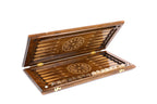 Handmade Wooden Backgammon Set with Mount Ararat, 60 cm (Model 11909)