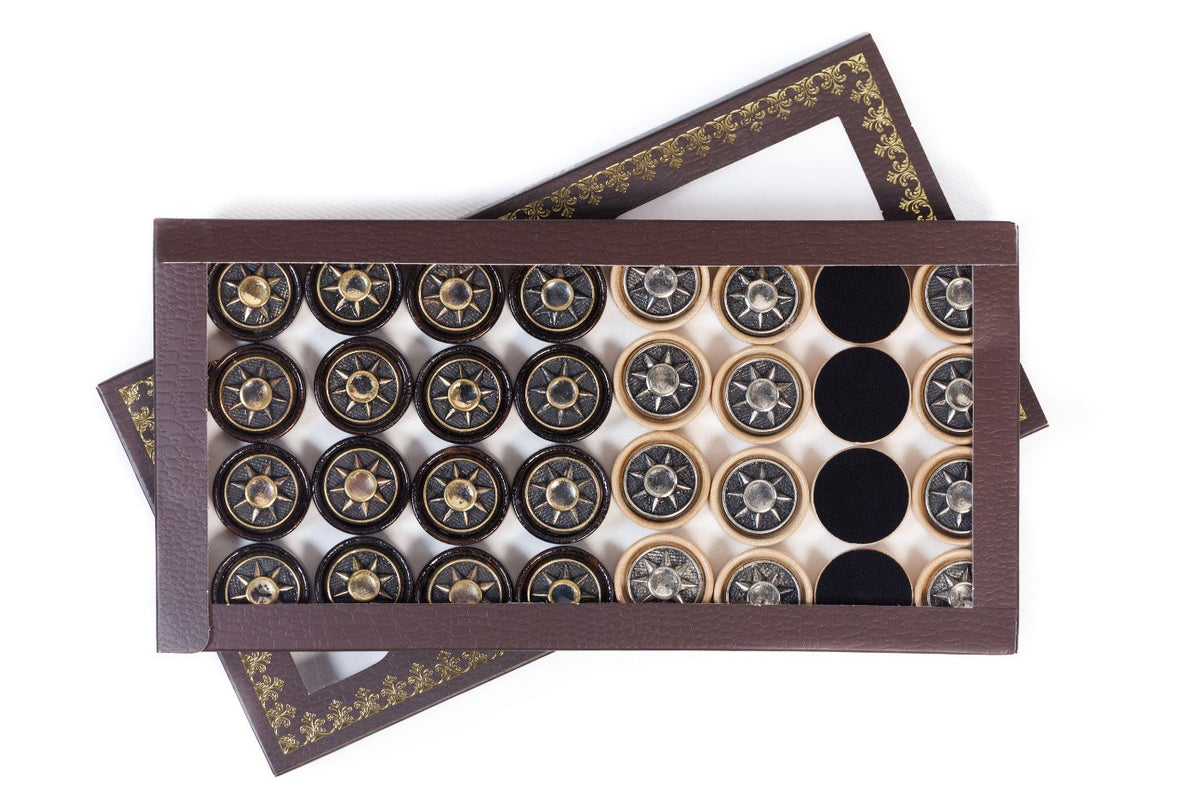 Backgammon Pieces An Octagram - An Eight-Pointed Star