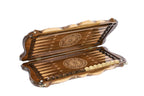 Handmade Wooden Two-Sided Backgammon Set with Deer and Bear, 60 cm