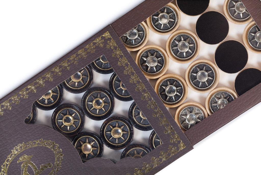 Backgammon Pieces An Octagram - An Eight-Pointed Star
