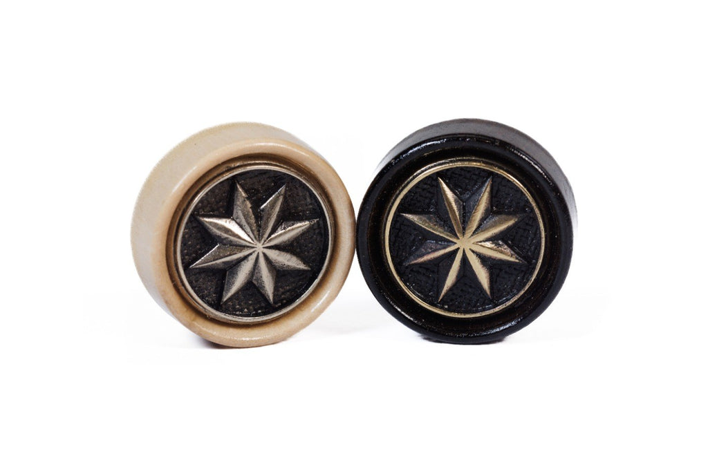 Backgammon Pieces An Octagram - An Eight-Pointed Star