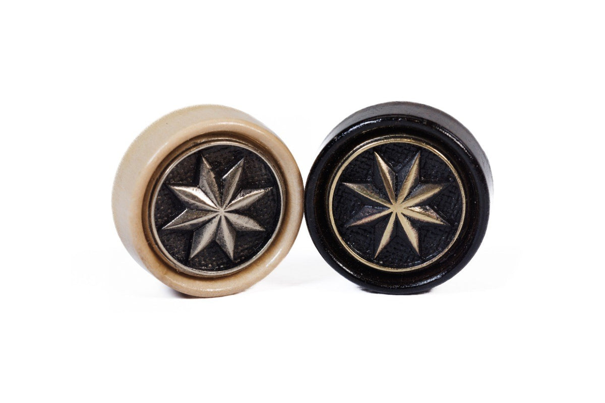Backgammon Pieces An Octagram - An Eight-Pointed Star