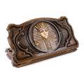 Backgammon Set with Tutankhamun, 60 cm – handmade wooden nardi board by Hrachya Ohanyan