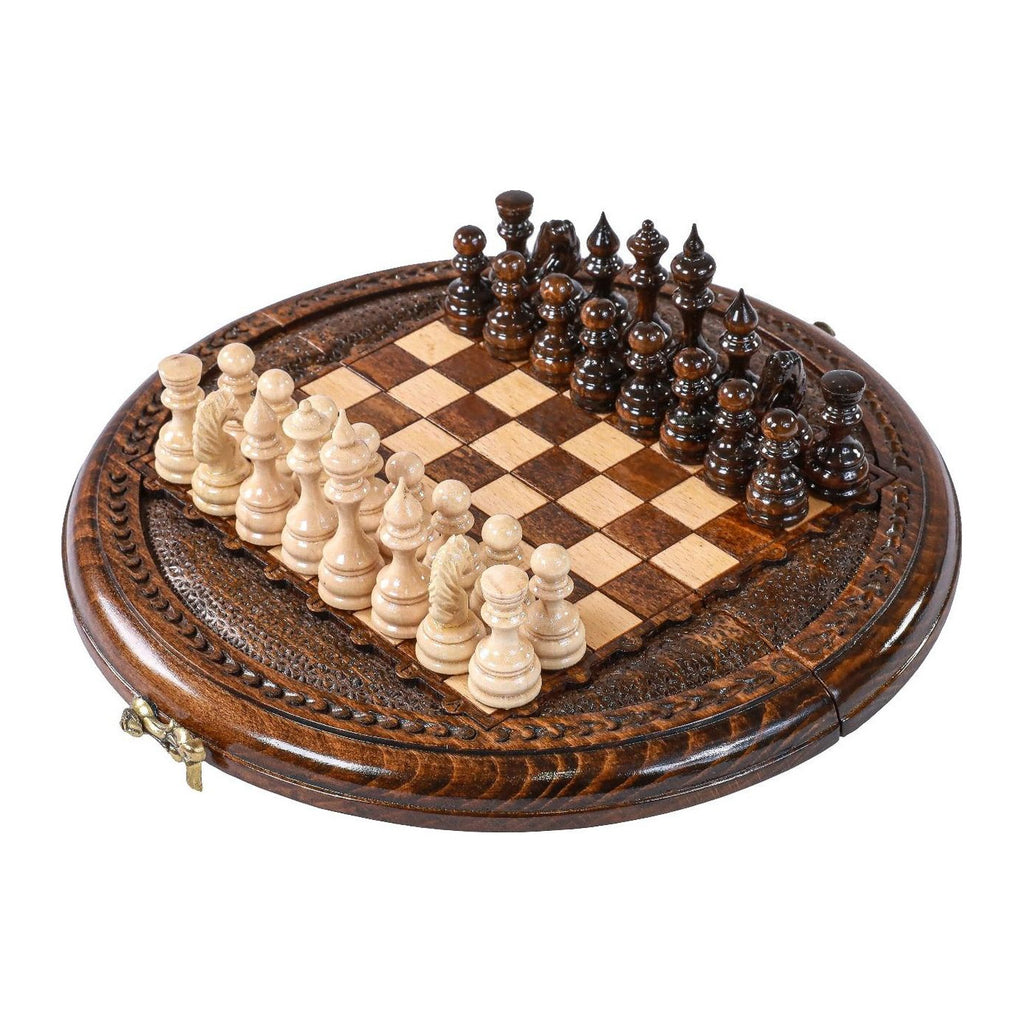 Circular Chess | Round Chess Set