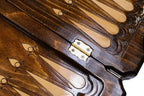 Handmade Wooden Backgammon Set with Mount Ararat, 60 cm (Model 11334)