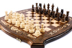 Handmade Wooden Chess Set with Moscow Edition, 50 cm