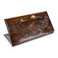 Handmade Wooden Backgammon Set with Mount Ararat, 60 cm (Model 11299)
