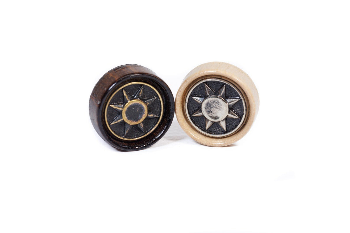 Backgammon Pieces An Octagram - An Eight-Pointed Star