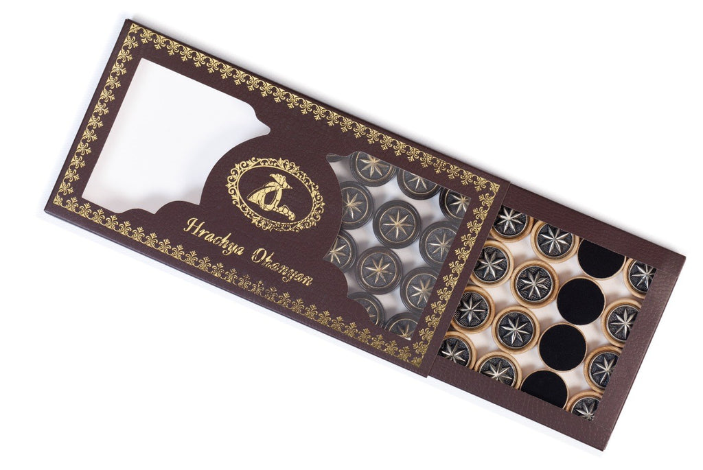 Backgammon Pieces An Octagram - An Eight-Pointed Star