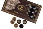 Backgammon Pieces Pomegranate