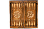 Handmade Wooden Backgammon Set with Mount Ararat, 60 cm (Model 11273)