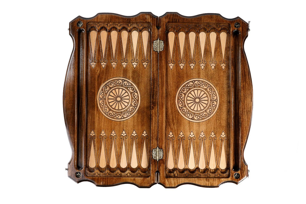 Ornamental Backgammon Set, Contour Outline, 60 cm – photo 9