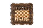 Chess-Backgammon Eternity With Patterns With Copyrighted Contour Outline - HrachyaOhanyan Co