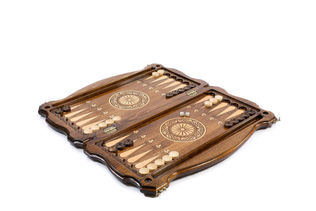 Braid Ornament Backgammon Set, Contour Outline, 60 cm – photo 4