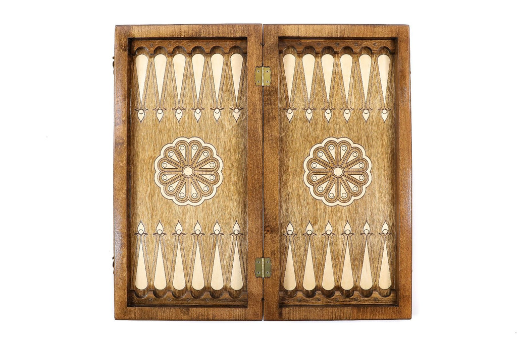 Classic Ornamental Motif Backgammon Set, 60 cm – photo 6