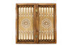 Ornamental Motif Backgammon Classic - HrachyaOhanyan Co