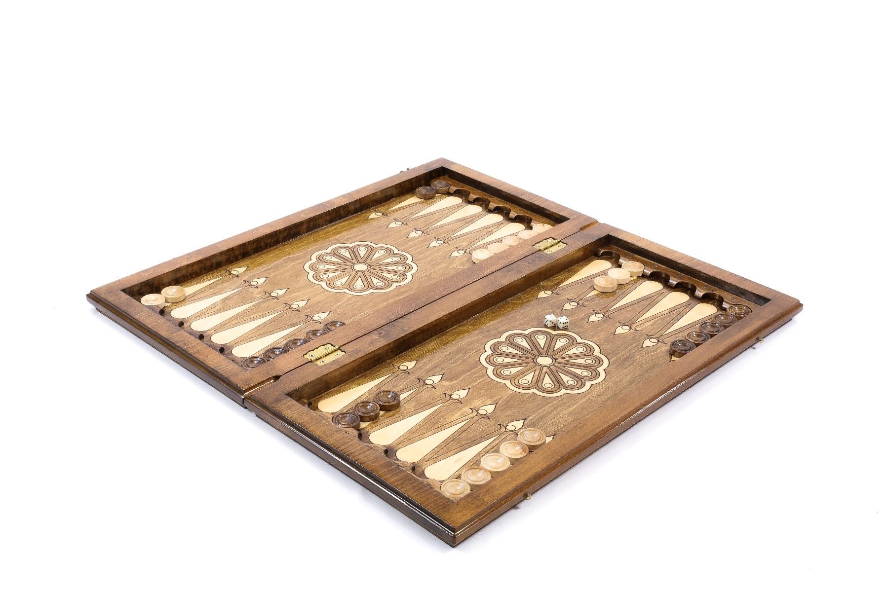 Ornamental Motif Backgammon Classic - HrachyaOhanyan Co