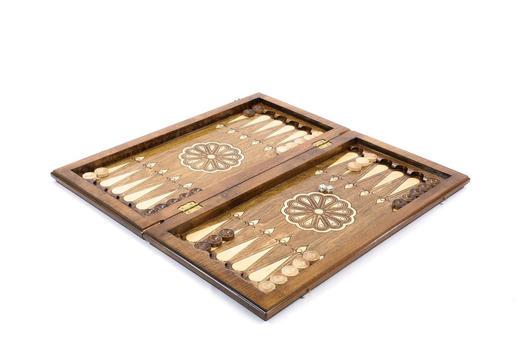Classic Ornamental Motif Backgammon Set, 60 cm – photo 3