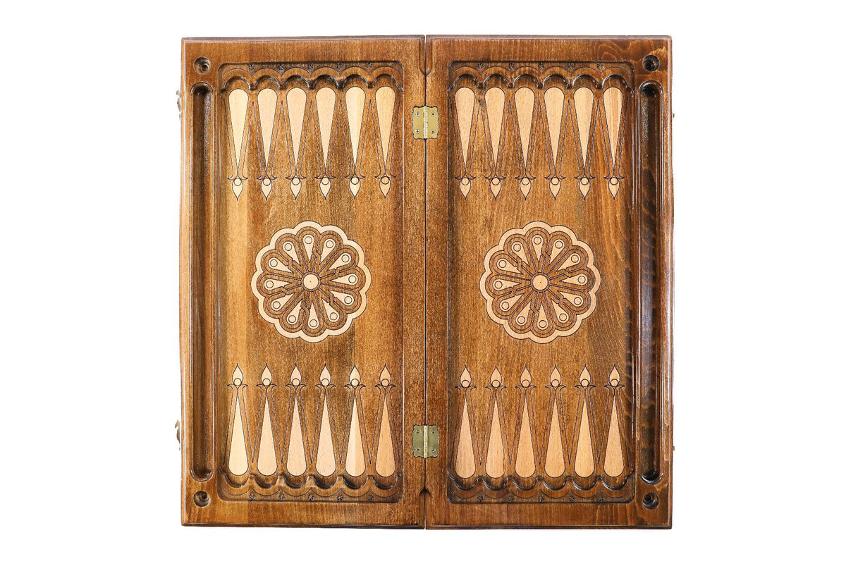 Klassisches Backgammon-Set mit Adler, 60 cm – Modell 11542 – Foto 8