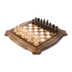 Chess-Backgammon With Copyrighted Contour Outline - HrachyaOhanyan Co