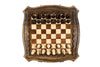 Chess-Backgammon With Copyrighted Contour Outline - HrachyaOhanyan Co