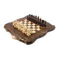 Chess-backgammon with copyrighted Mount Ararat outline - HrachyaOhanyan Co