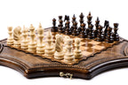 Star-Shaped Wooden Chess Set, 50 cm – photo 2