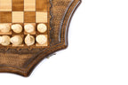 Star-Shaped Wooden Chess Set, 50 cm – photo 6