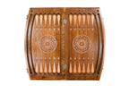 Pomegranate & Grapes Backgammon Set, Arch-Style Outline, 60 cm – photo 8